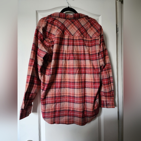 Ladies Weatherproof Vintage Flannel Button Up - Picture 4 of 4